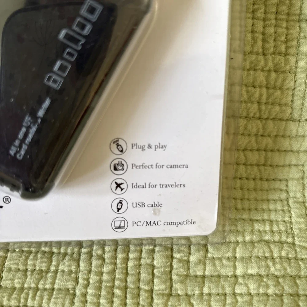 Acuvar High Speed All-in-1 USB Card Reader for SD, MicroSD, CF, MS, Multi Card